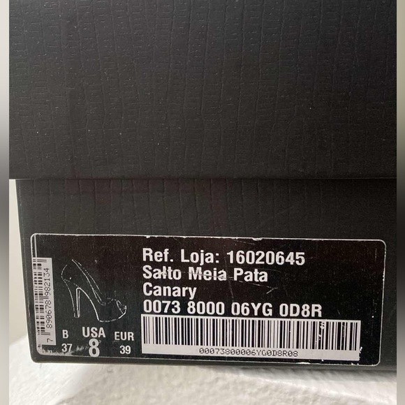 Heel Pumps Platform Alexandre Birman Python Size 8 - Picture 4 of 13